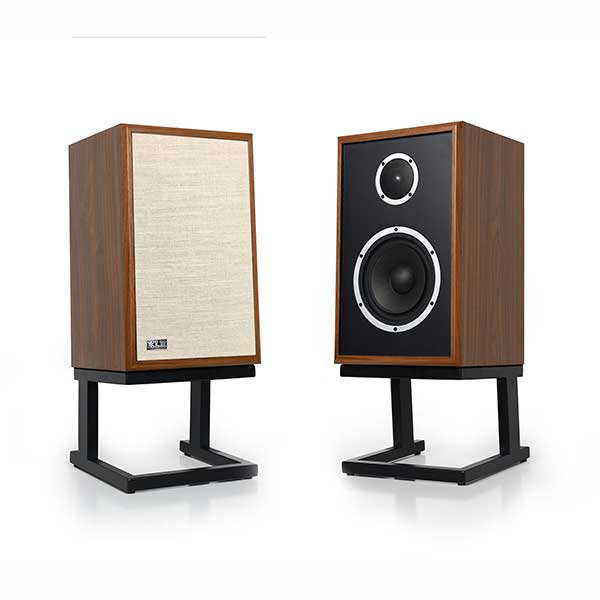 KLH Model Three Bookshelf Speakers English Walnut (1 Pair)