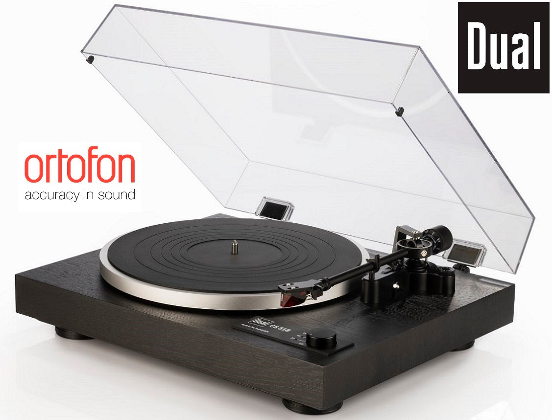 DUAL CS 518 Turntable with Ortofon 2M Red phono cartridge