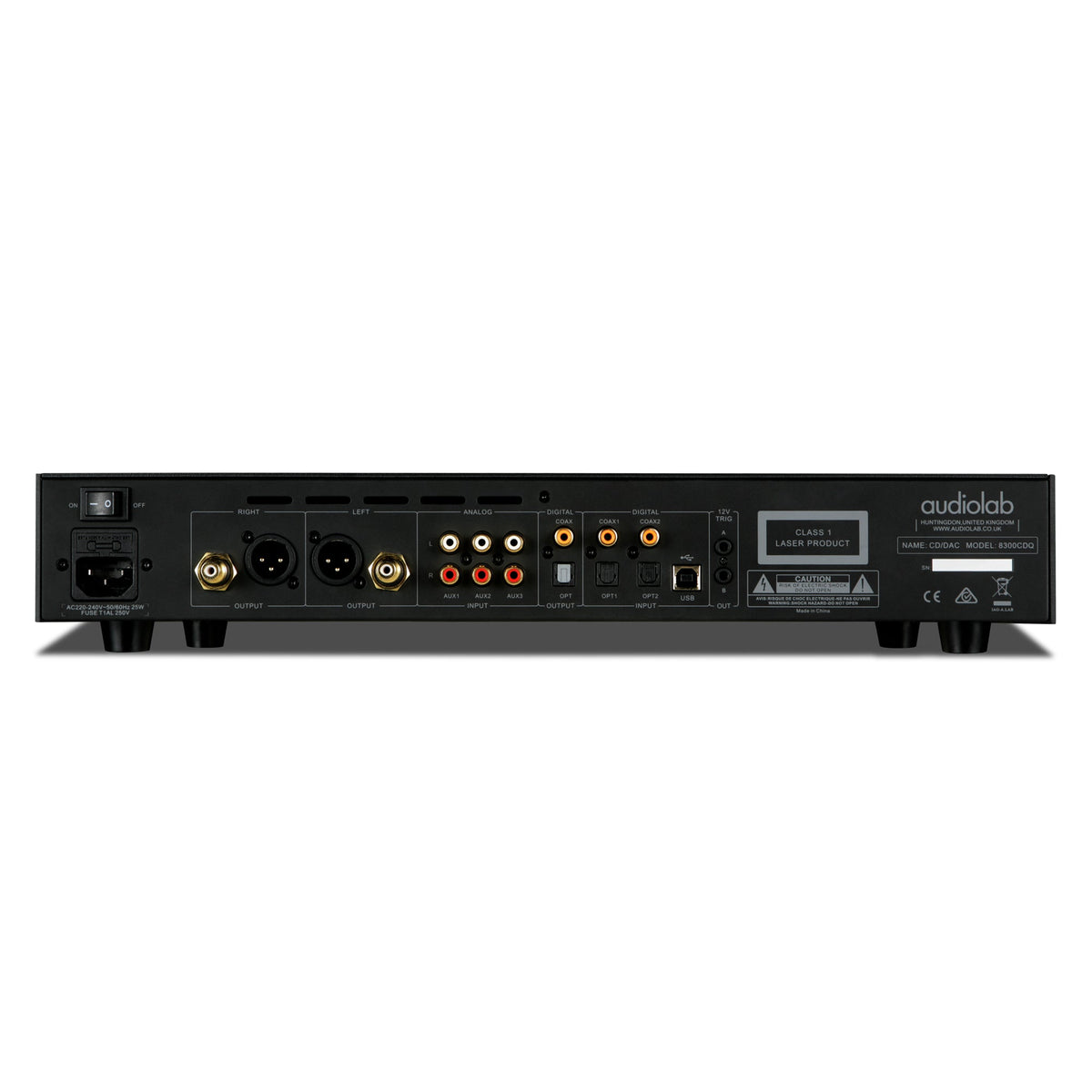 Audiolab 8300CDQ CD Player, Preamplifier & DAC Black