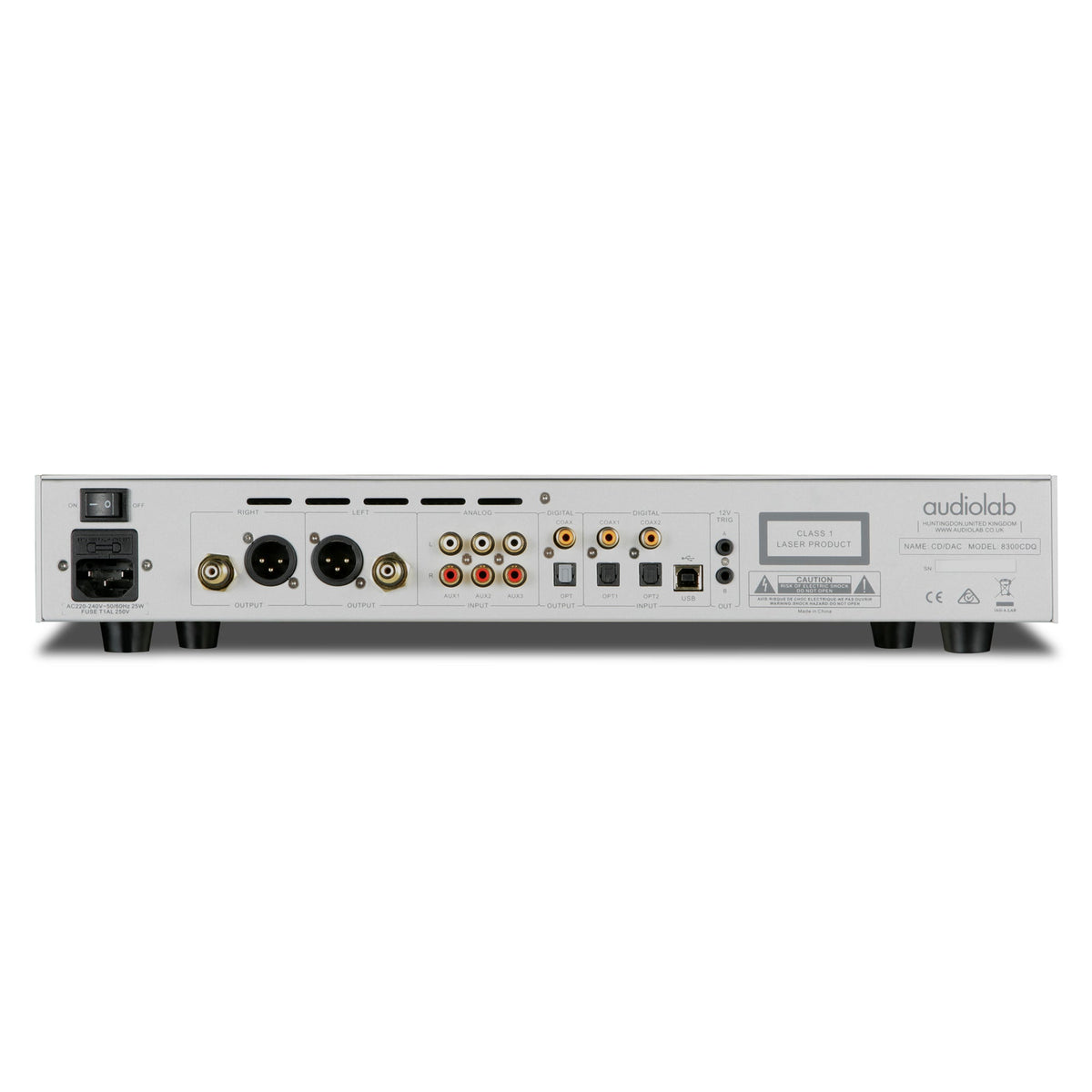 Audiolab 8300CDQ CD Player, Preamplifier & DAC Silver