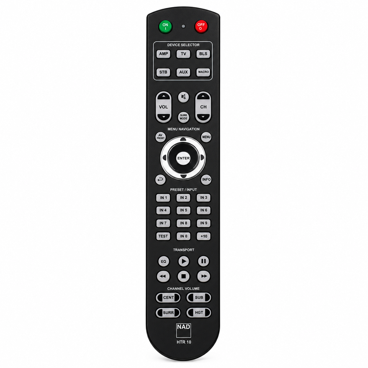 NAD HTR 10 Remote Control