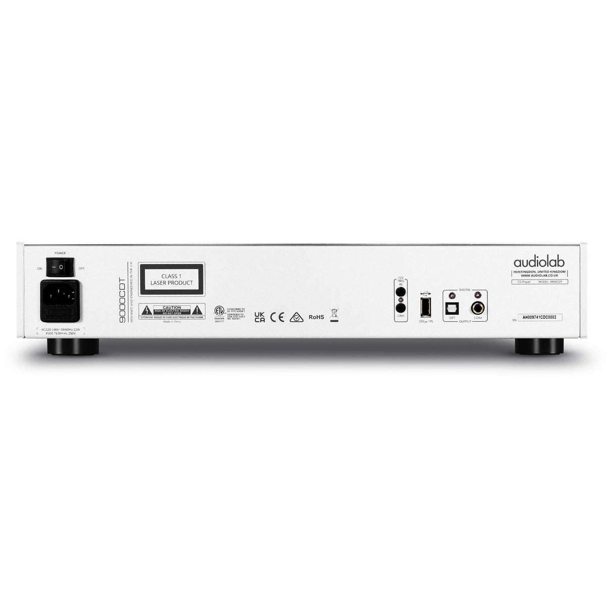 Audiolab 9000CDT CD Transport Silver