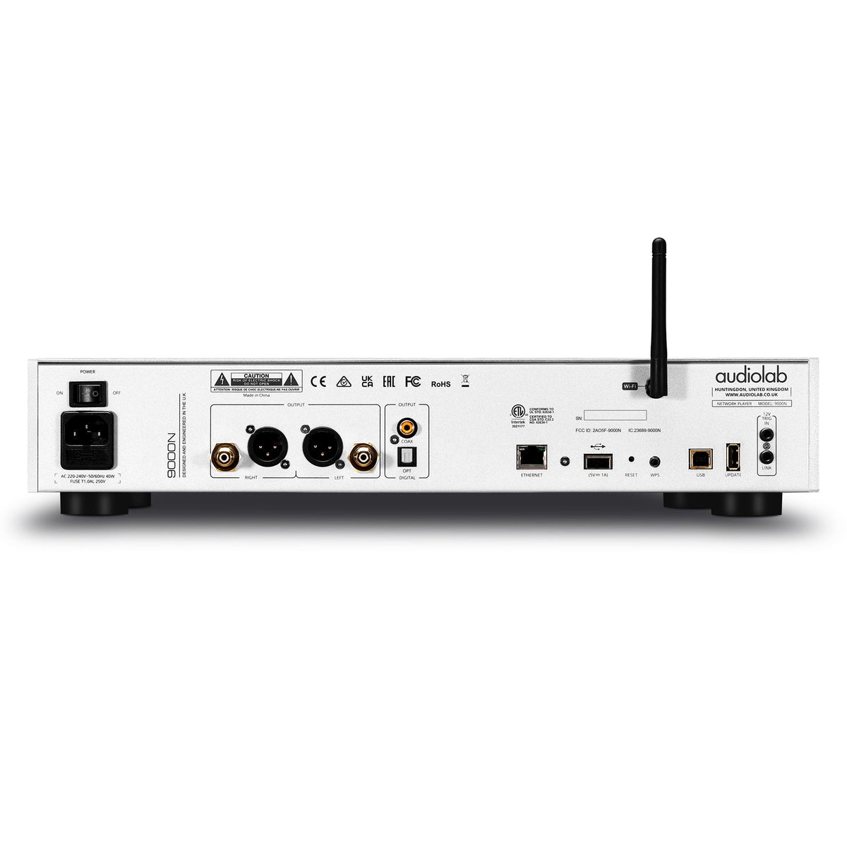 Audiolab 9000N Network Streaming Player Silver