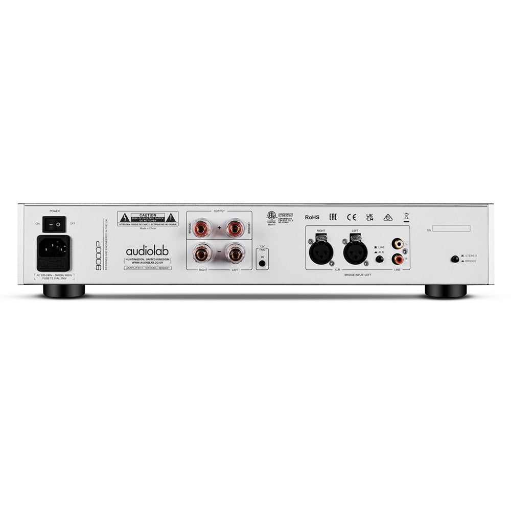 Audiolab 9000P Stereo Power Amplifier Silver