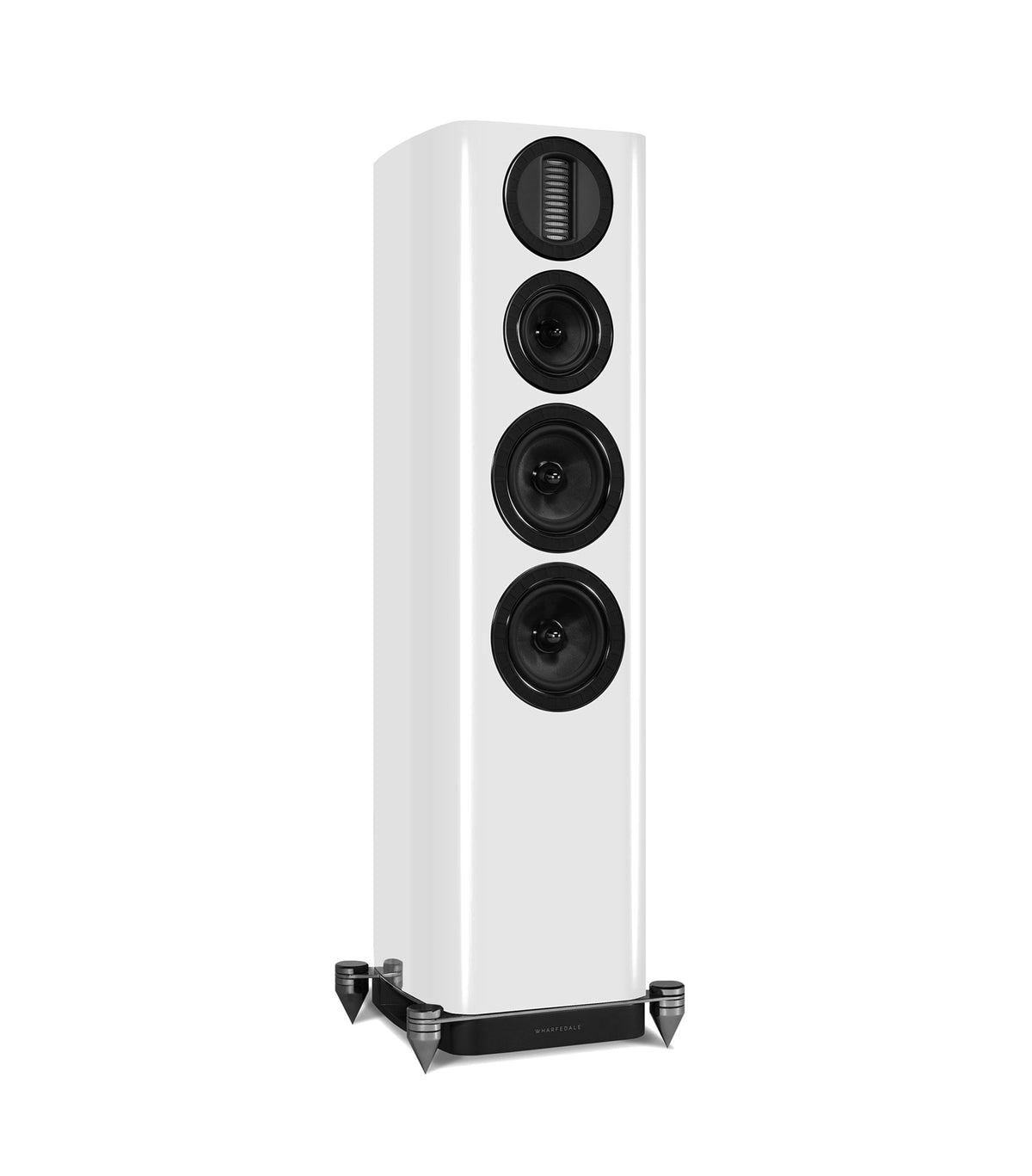 Wharfedale AURA 3 Floorstanding Speakers Hi-Gloss White (1 Pair)