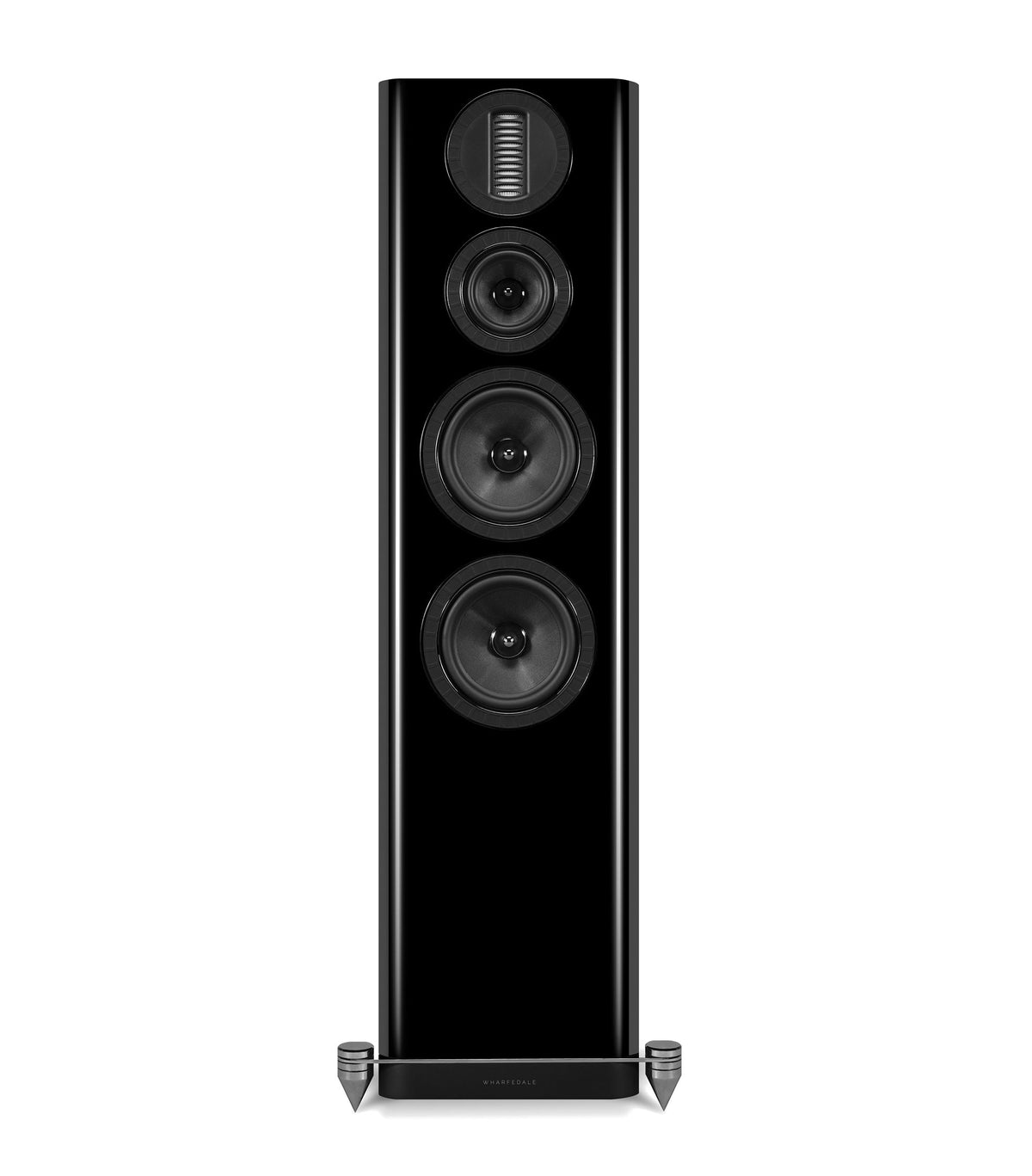 Wharfedale AURA 4 Floorstanding Speakers Hi-Gloss Black (1 Pair)