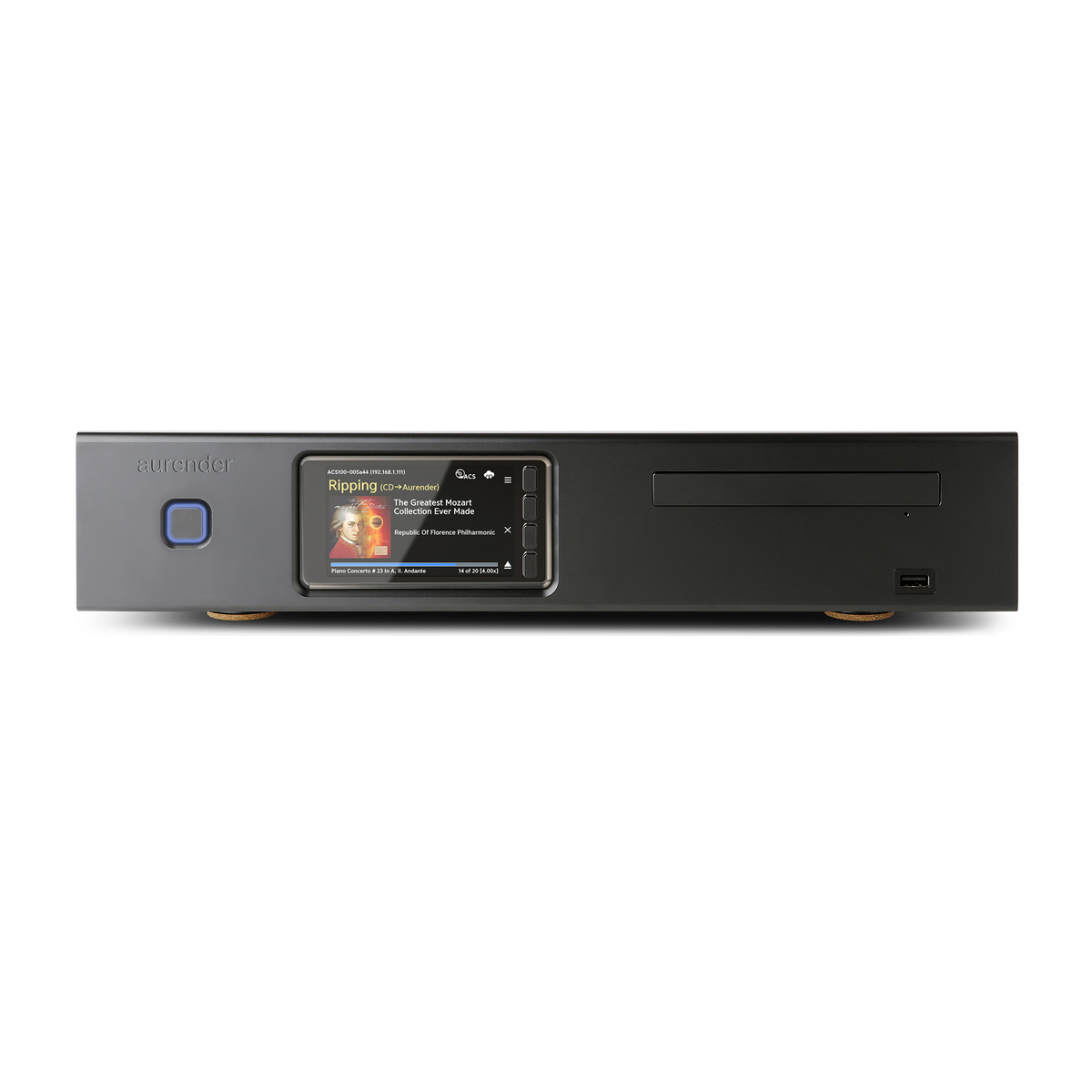 Aurender ACS10 Signature Content Server/Ripper Black