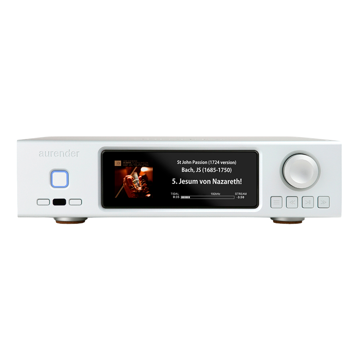 Aurender A1000 Essential Analog Music Server Silver