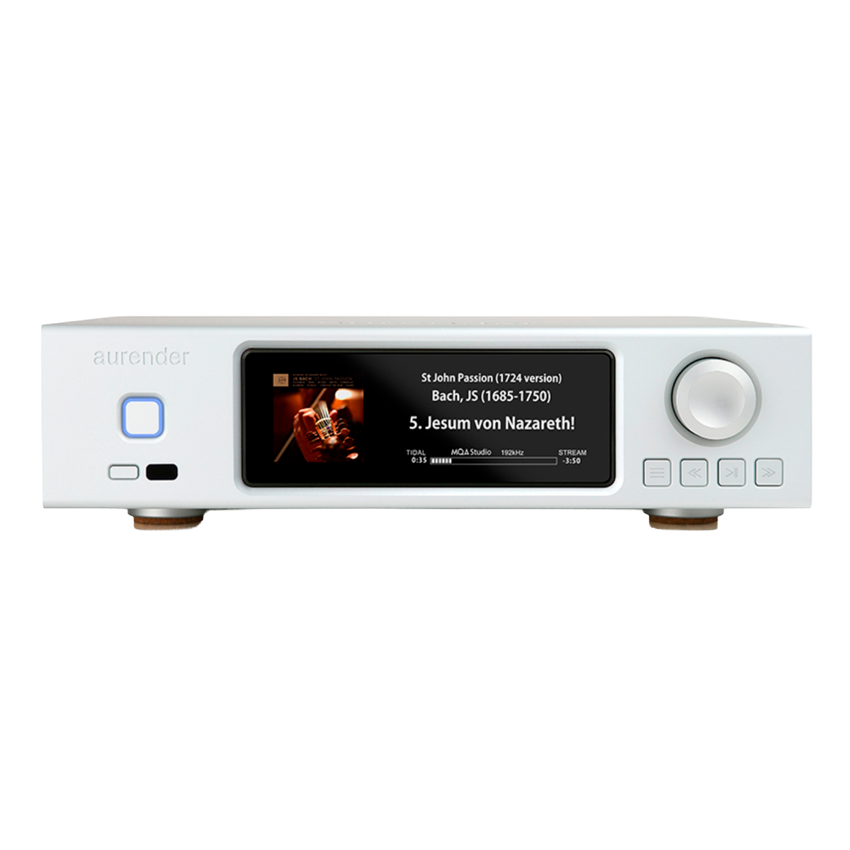 Aurender A200 Essential Analog Music Server Silver