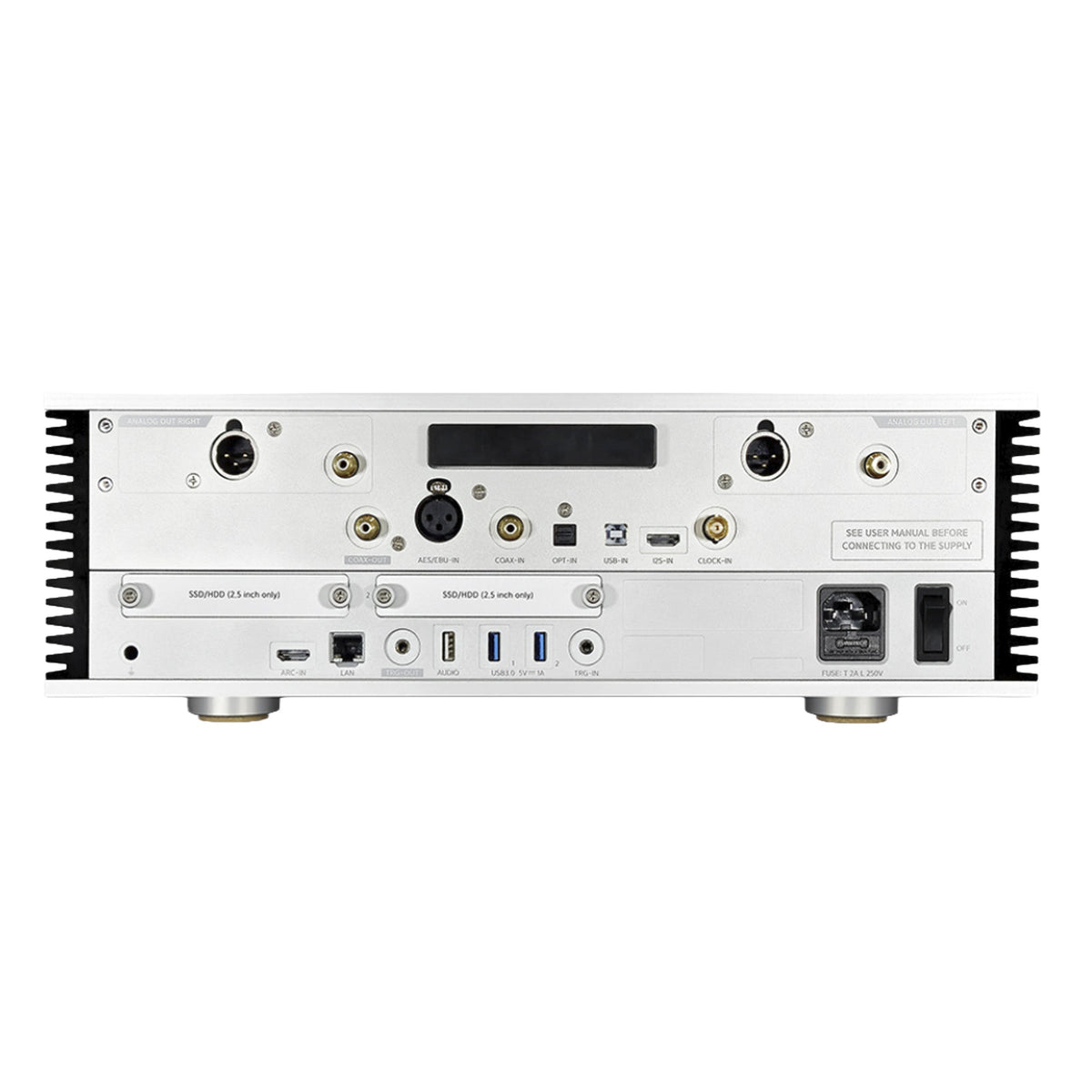 Aurender A1 15th Anniversary Analog Music Server Silver