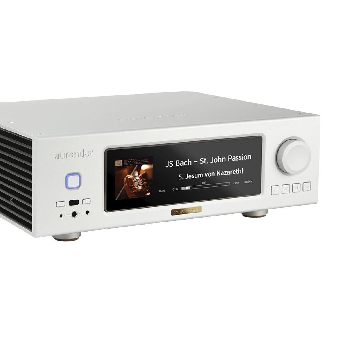 Aurender A1 15th Anniversary Analog Music Server Silver