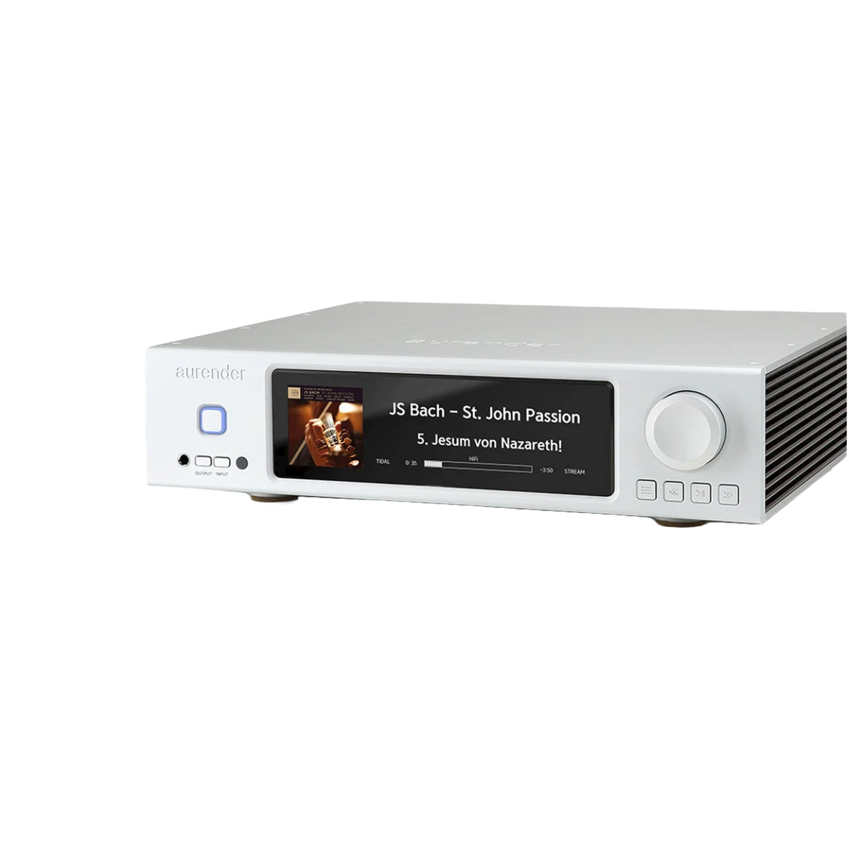 Aurender A20 Signature Analog Music Server Silver