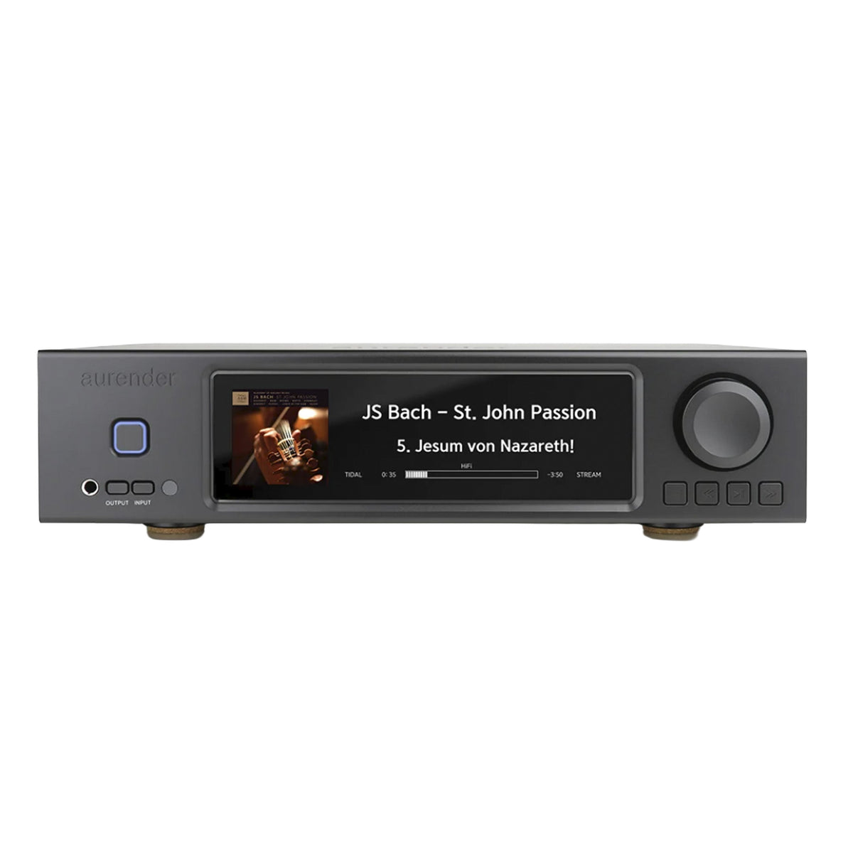 Aurender A20 Signature Analog Music Server Black