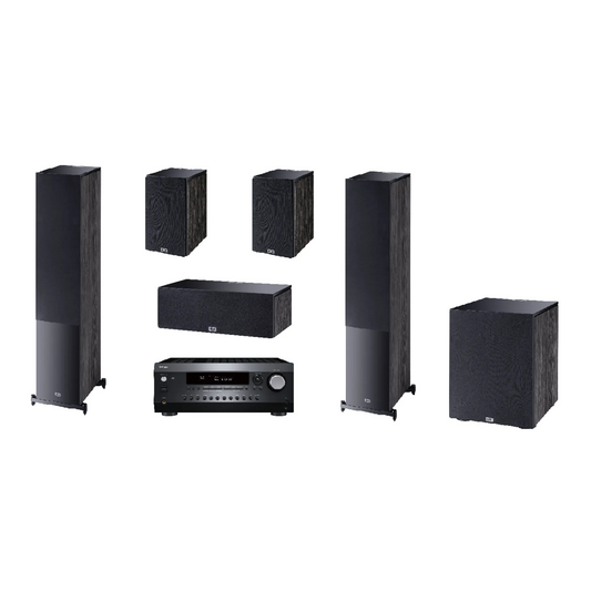 Heco Aurora 1000 5.1 Bundle+Integra DRX-3.4 AV receiver (set)