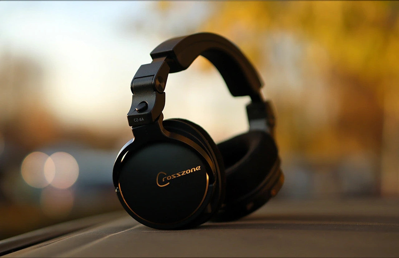 Crosszone CZ-8A (Like New) Enhanced - Real Sound Closed Dynamic Over-Ear Headphones