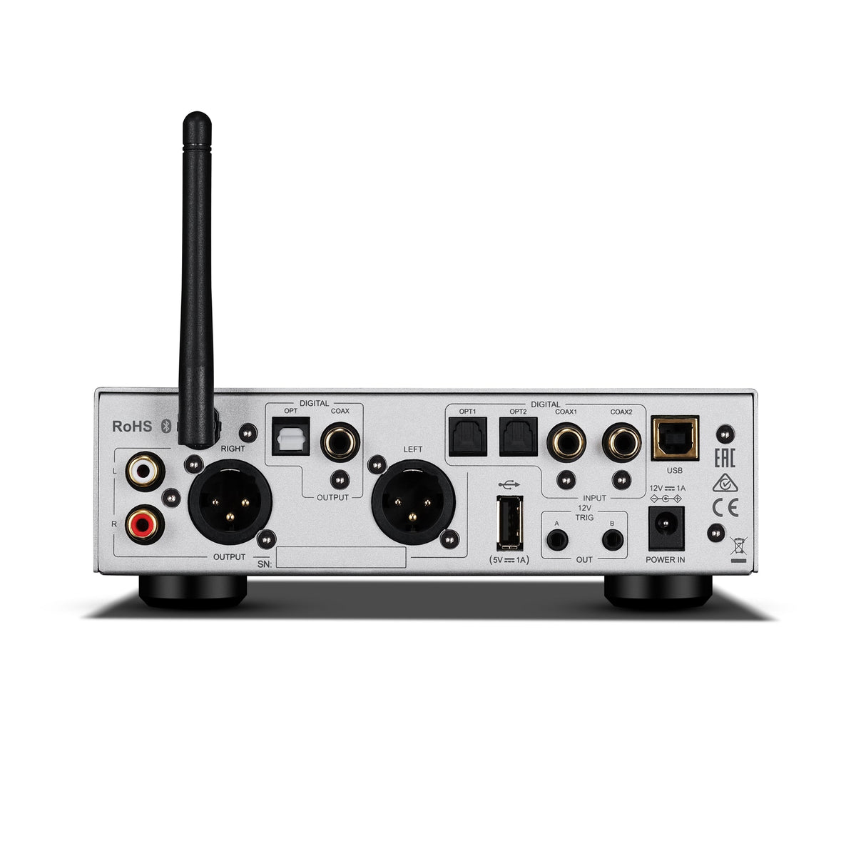Audiolab D7 Compact DAC & Headphone Amplifier Silver