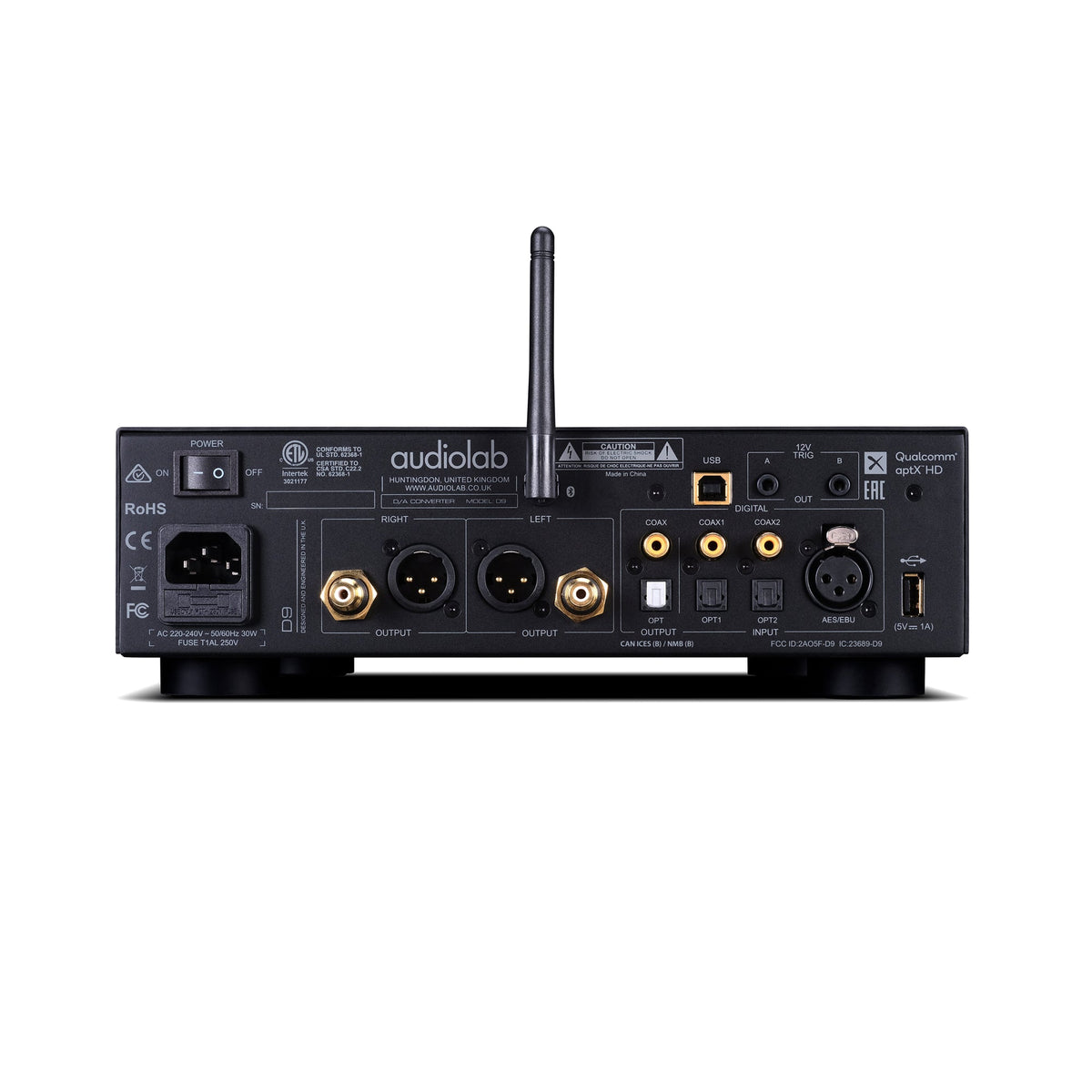 Audiolab D9 Reference DAC & Headphone Amplifier Black