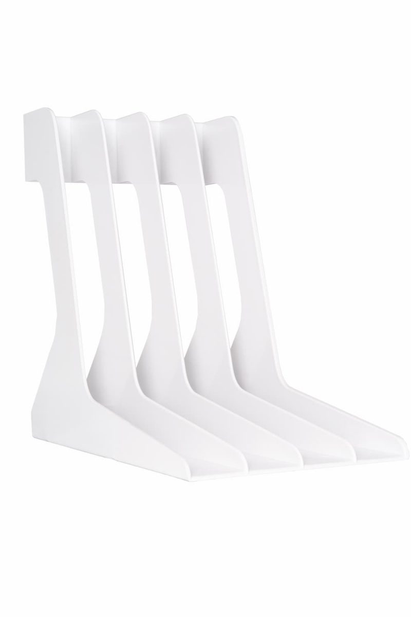 Audio Anatomy LP Stand - White (40 LPs)