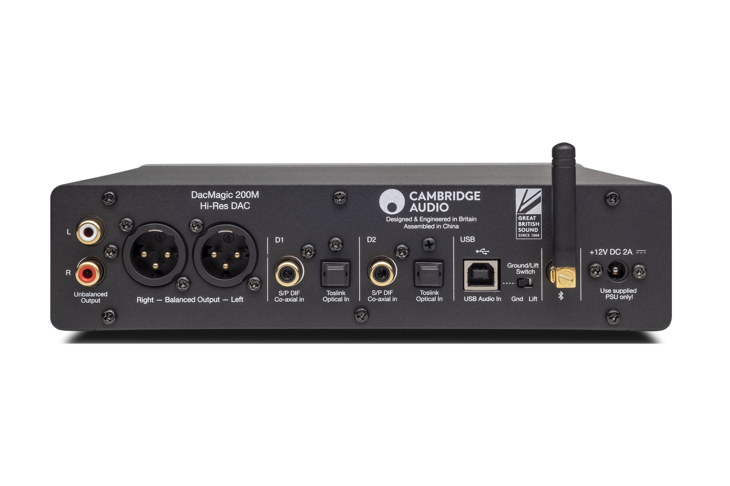 Cambridge Audio DacMagic 200M Digital to Analogue Converter Inc. MQA & Bluetooth aptX HD