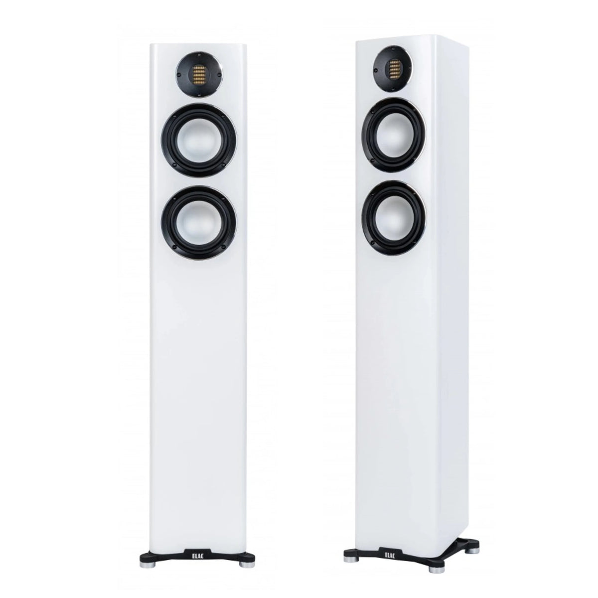 Elac Carina FS2474 Floorstanding Speakers (1 Pair) - Satin White