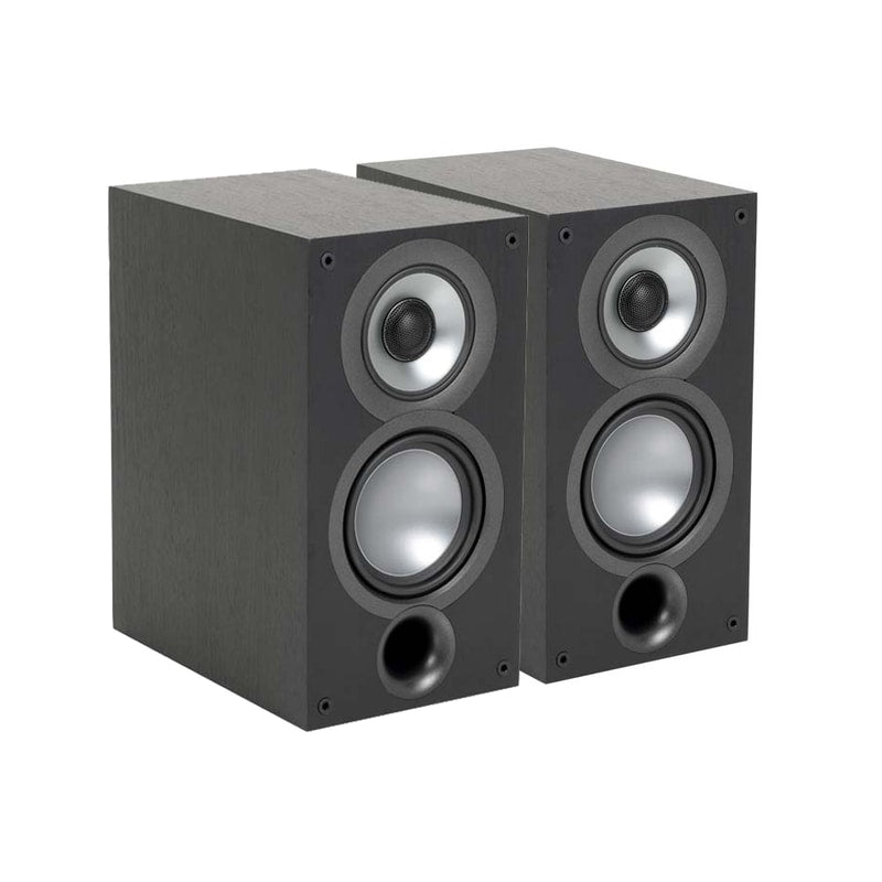 Elac Uni-Fi 2.0 UB52 Bookshelf Speakers (1 Pair) - Black Ash