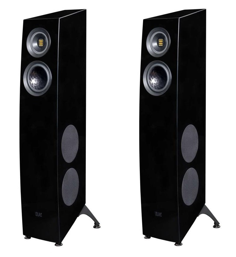 Elac Concentro 2.0 CFS507.2 Floorstanding Speakers (1 Pair) - Black High Gloss