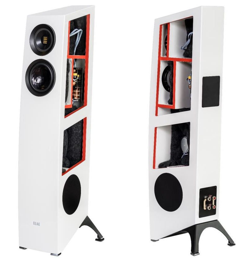 Elac Concentro 2.0 CFS509.2 Floorstanding Speakers (1 Pair) - White High Gloss
