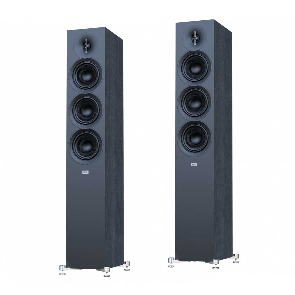 Elac Debut 3.0 DF53 Floorstanding Speakers (1 Pair) - Black