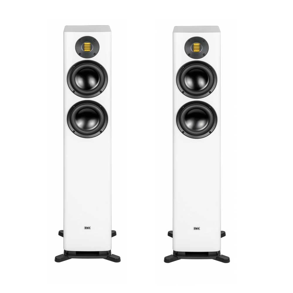 Elac Solano 2.0 FS287.2 Floorstanding Speakers (1 Pair) - White High Gloss