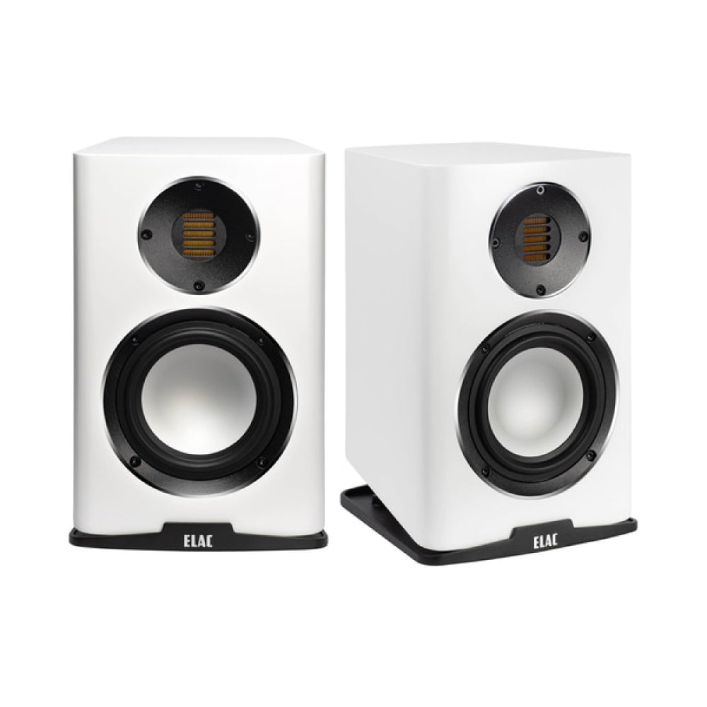 Elac Carina BS2434 Bookshelf Speakers (1 Pair) - Satin White