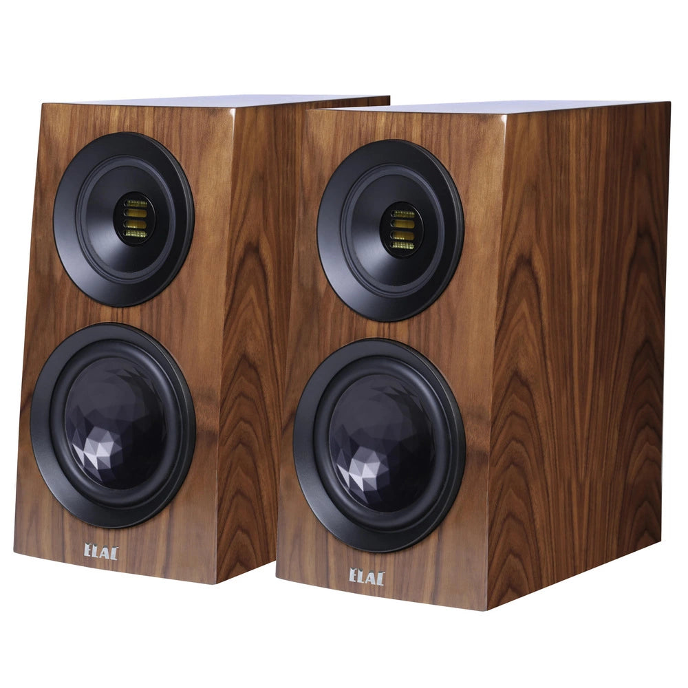 Elac Concentro 2.0 CBS503.2 Bookshelf Speakers (1 Pair) - Walnut High Gloss