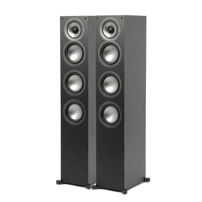 Elac Uni-Fi 2.0 UF52 Floorstanding Speakers (1 Pair) - Black Ash