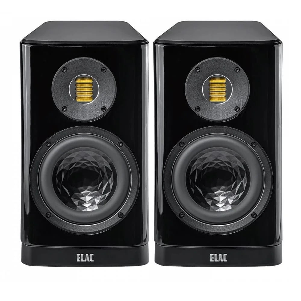 Elac Vela 2.0 VBS403.2 Bookshelf Speakers (1 Pair) - Black High Gloss