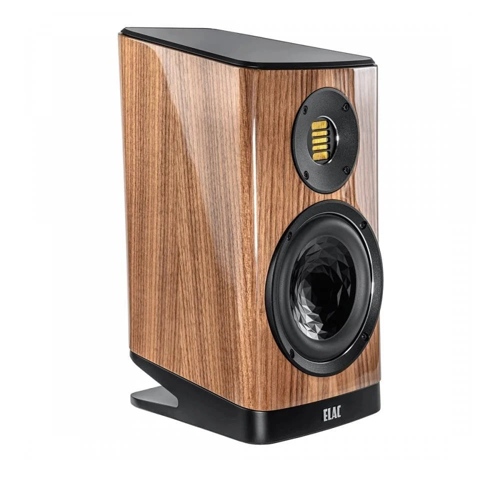 Elac Vela 2.0 VBS403.2 Bookshelf Speakers (1 Pair) - Walnut High Gloss