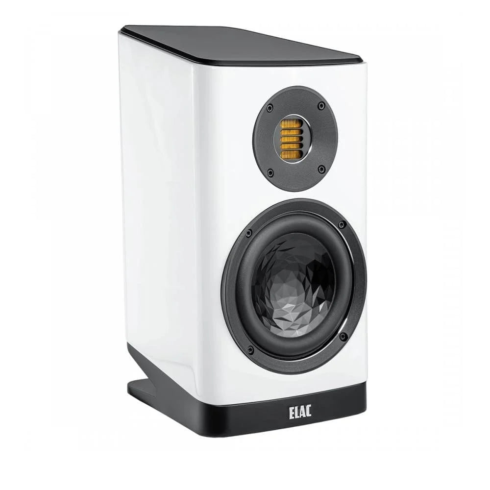 Elac Vela 2.0 VBS403.2 Bookshelf Speakers (1 Pair) - White High Gloss