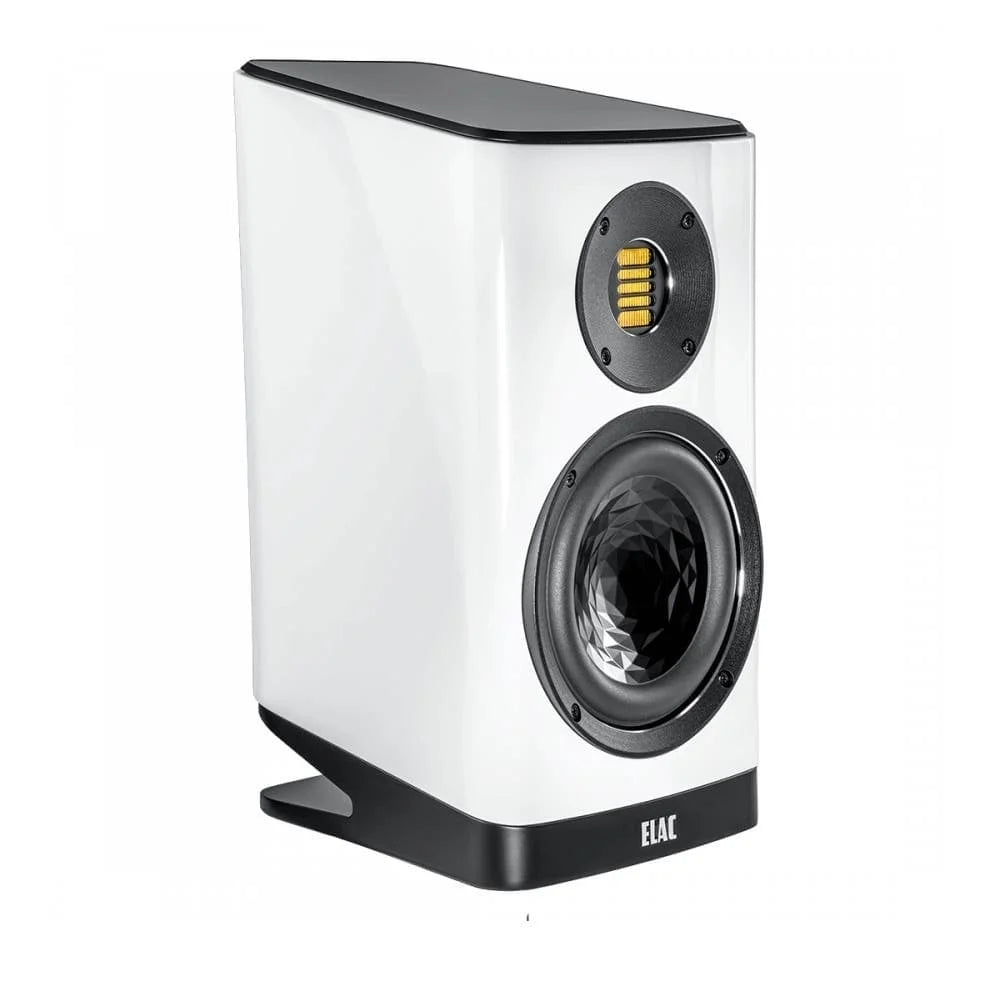 Elac Vela 2.0 VBS403.2 Bookshelf Speakers (1 Pair) - White High Gloss