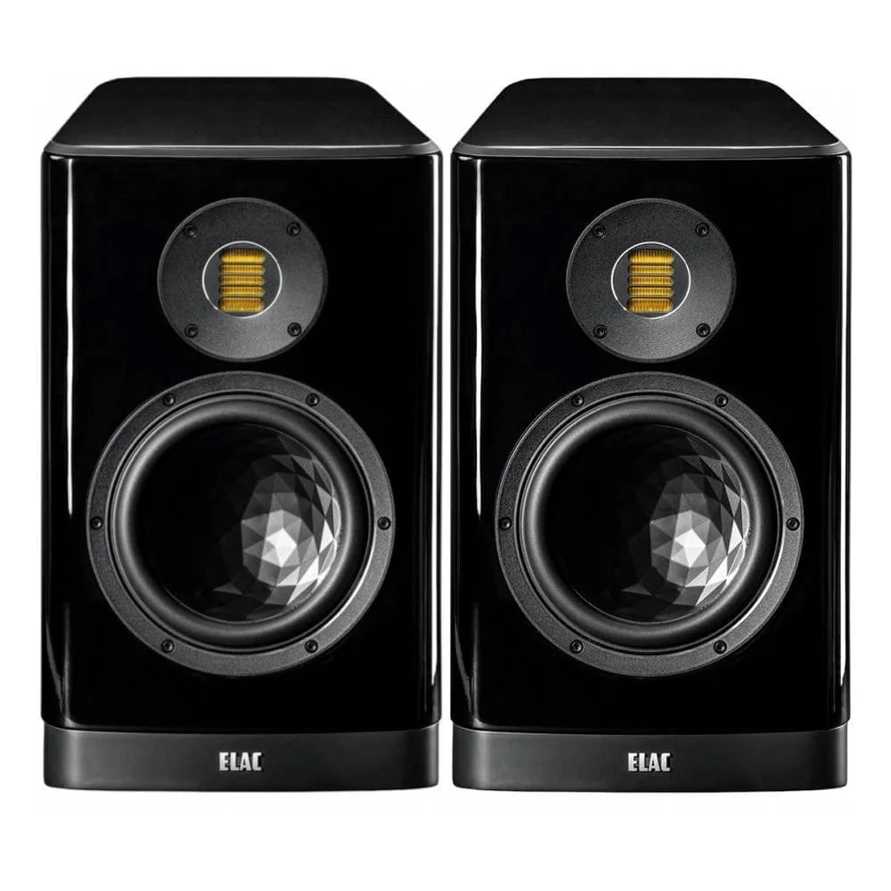 Elac Vela 2.0 VBS404.2 Bookshelf Speakers (1 Pair) - Black High Gloss