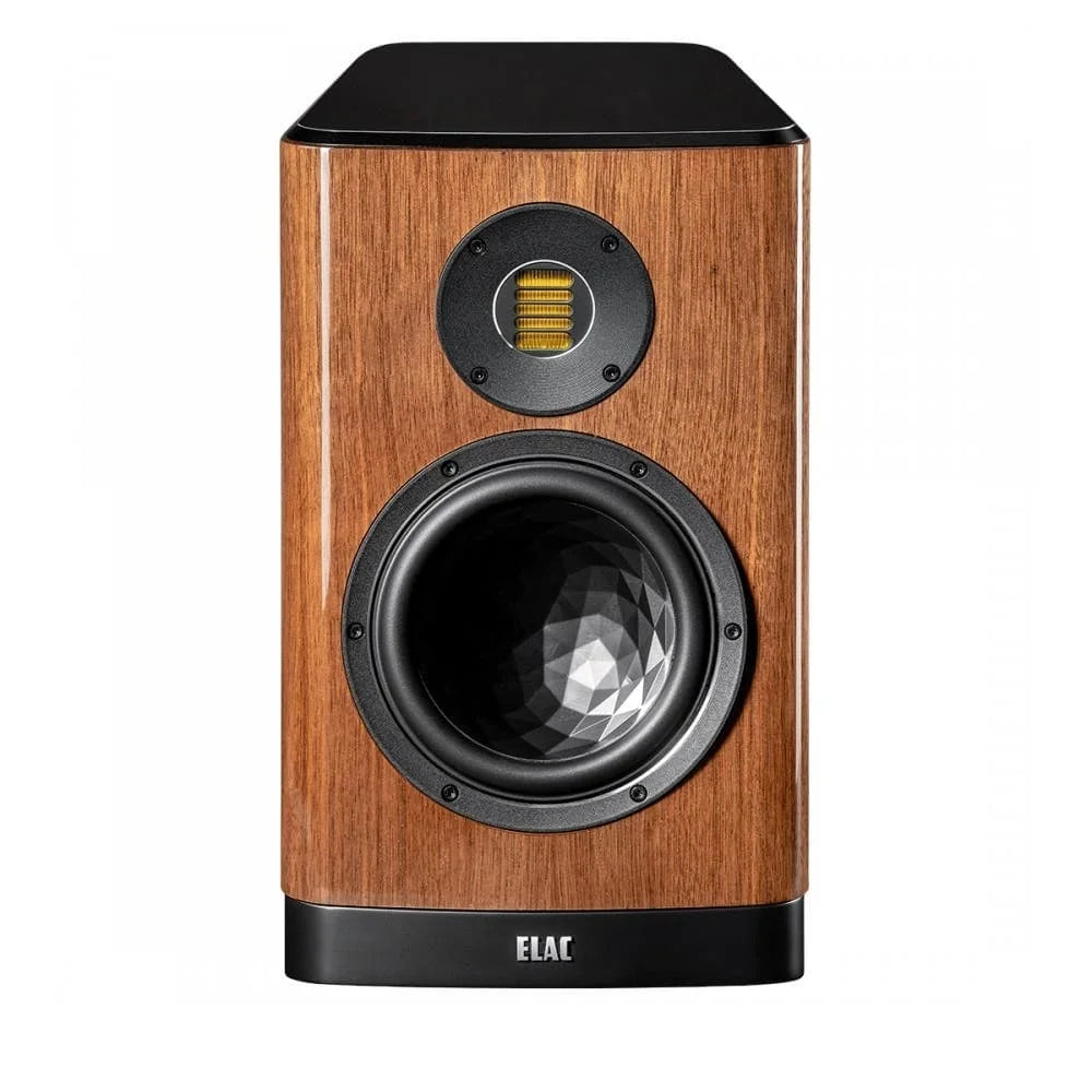 Elac Vela 2.0 VBS404.2 Bookshelf Speakers (1 Pair) - Walnut High Gloss