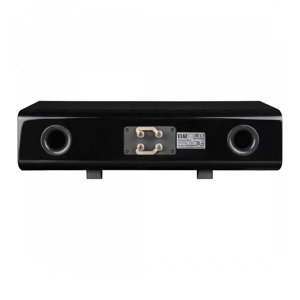 Elac Vela 2.0 VCC401.2 Center Channel Speaker - Black High Gloss