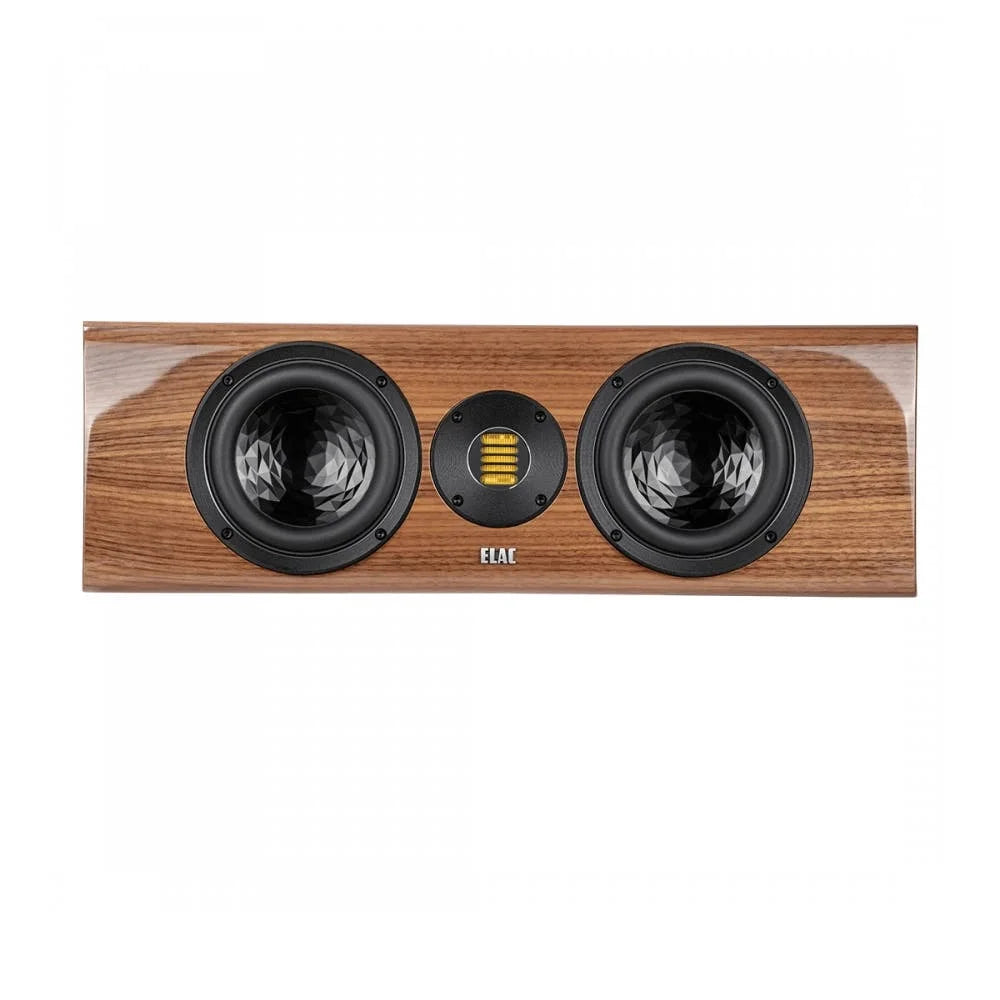 Elac Vela 2.0 VCC401.2 Center Channel Speaker - Walnut High Gloss
