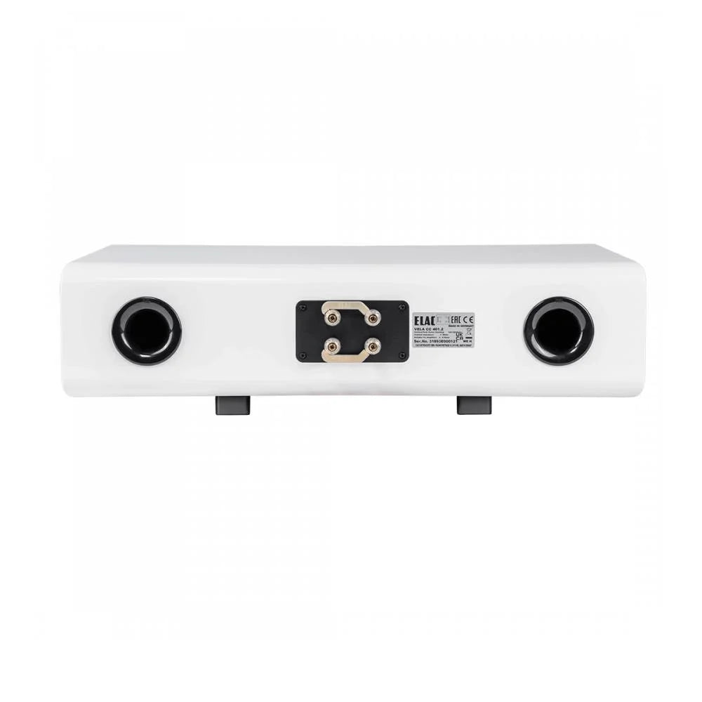 Elac Vela 2.0 VCC401.2 Center Channel Speaker - White High Gloss