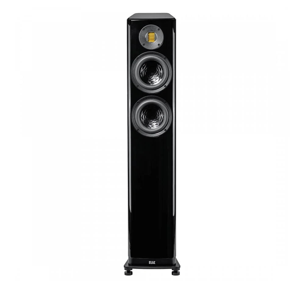 Elac Vela 2.0 VFS407.2 Floorstanding Speakers (1 Pair) - Black High Gloss