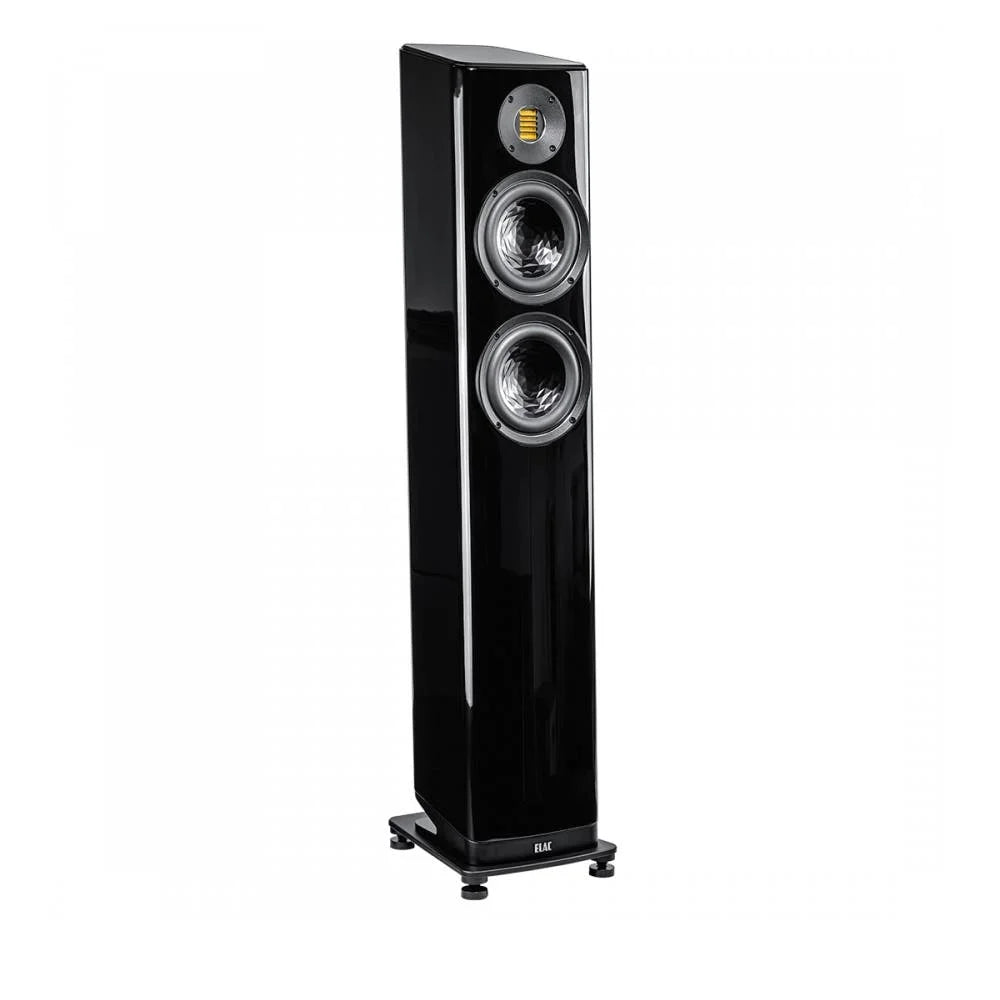 Elac Vela 2.0 VFS407.2 Floorstanding Speakers (1 Pair) - Black High Gloss