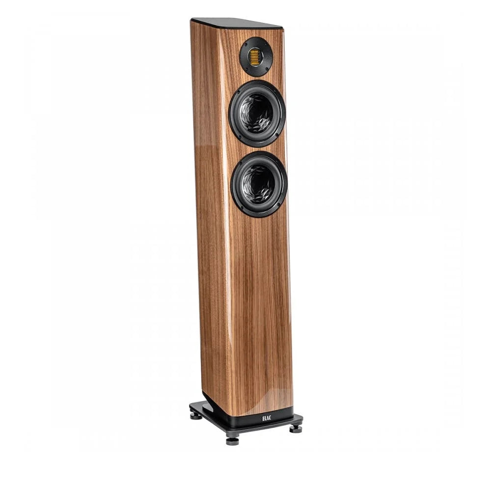 Elac Vela 2.0 VFS407.2 Floorstanding Speakers (1 Pair) - Walnut High Gloss