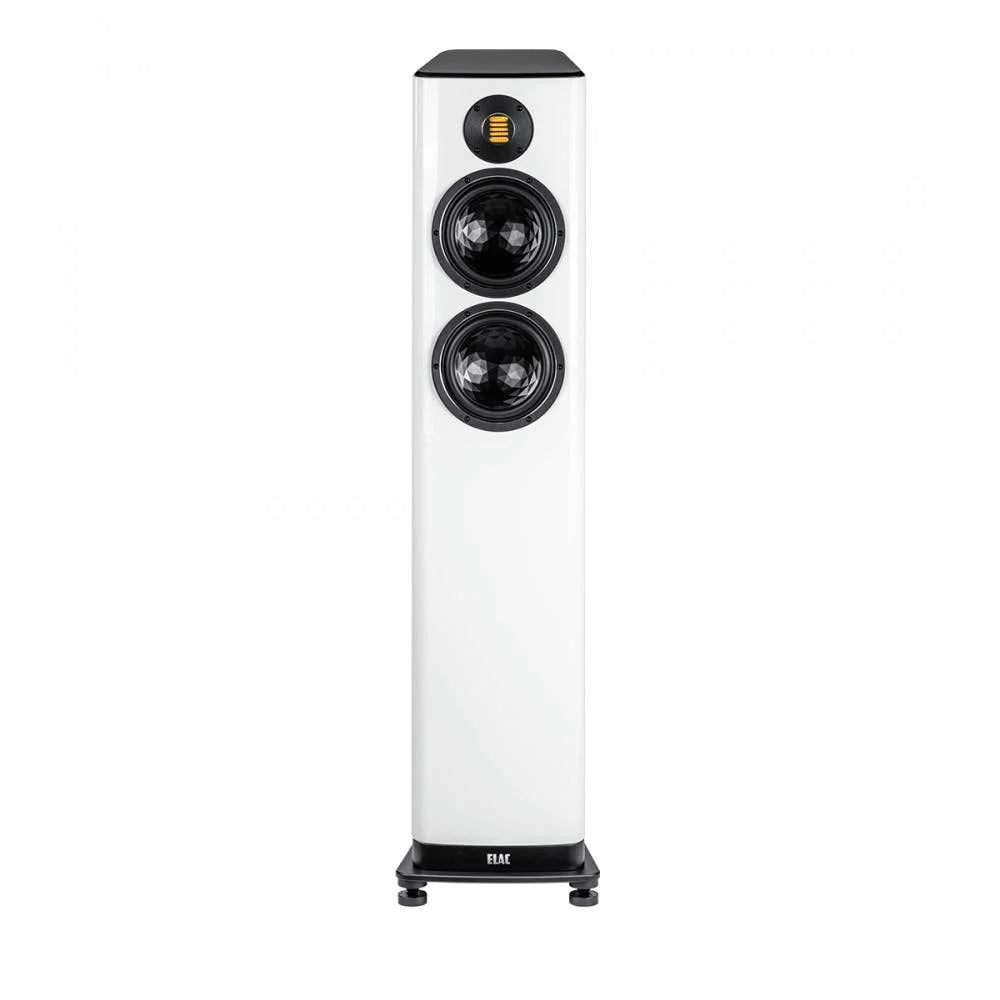 Elac Vela 2.0 VFS408.2 Floorstanding Speakers (1 Pair) - White High Gloss