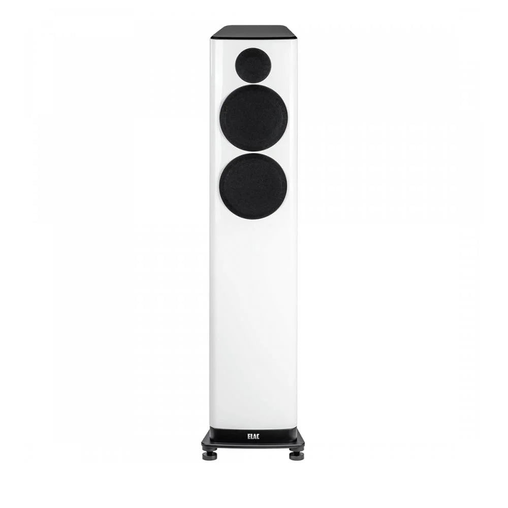 Elac Vela 2.0 VFS408.2 Floorstanding Speakers (1 Pair) - White High Gloss