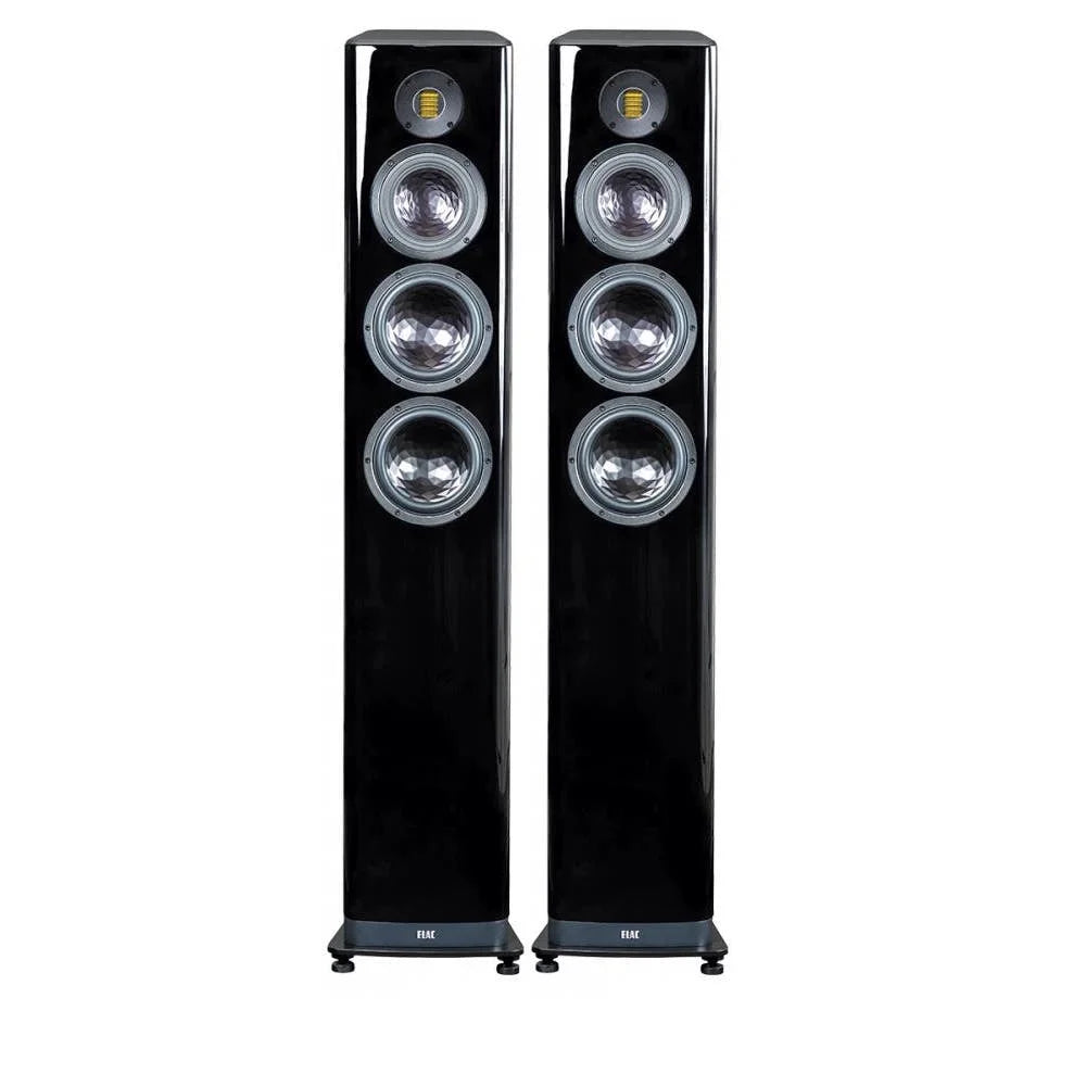 Elac Vela 2.0 VFS409.2 Floorstanding Speakers (1 Pair) - Black High Gloss