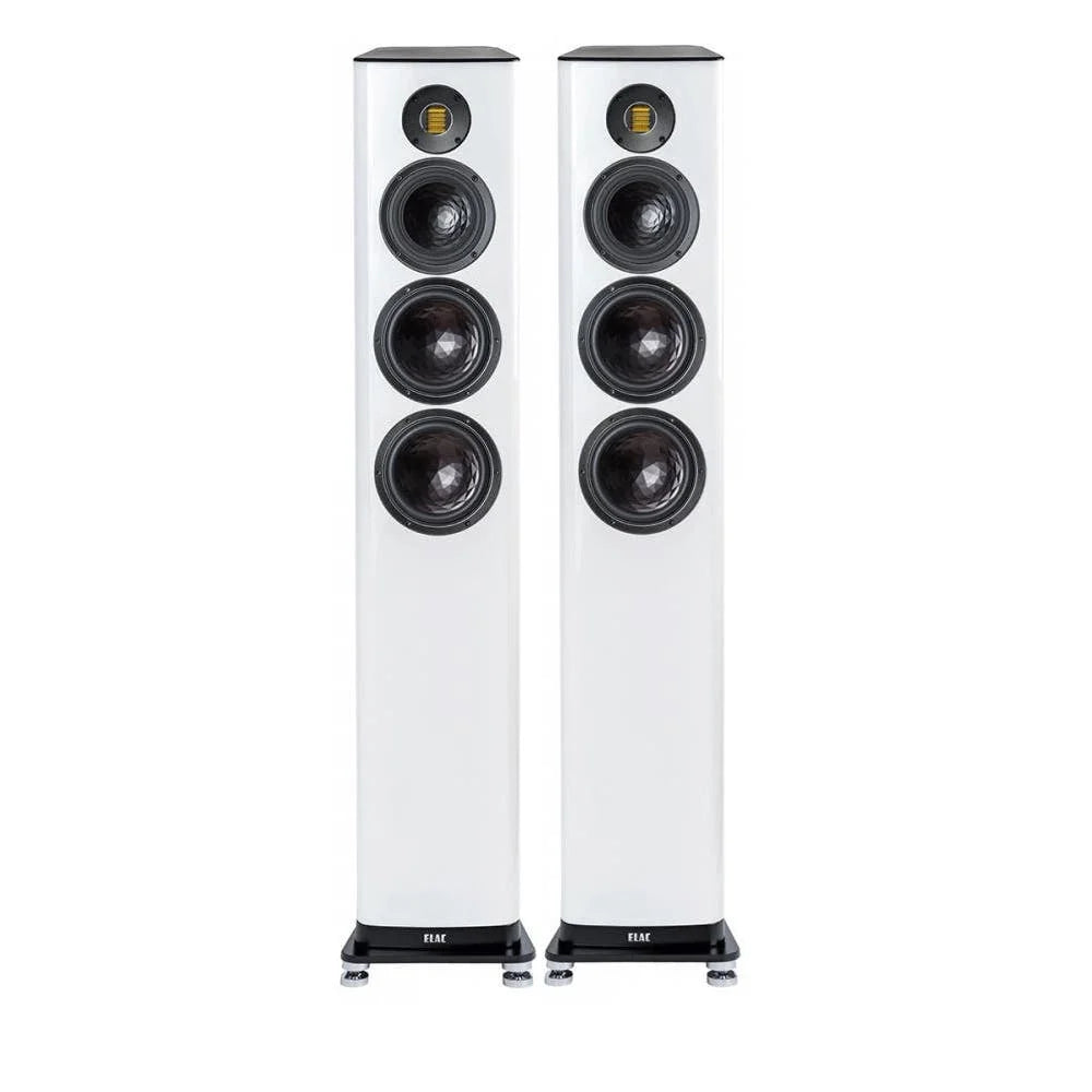 Elac Vela 2.0 VFS409.2 Floorstanding Speakers (1 Pair) - White High Gloss