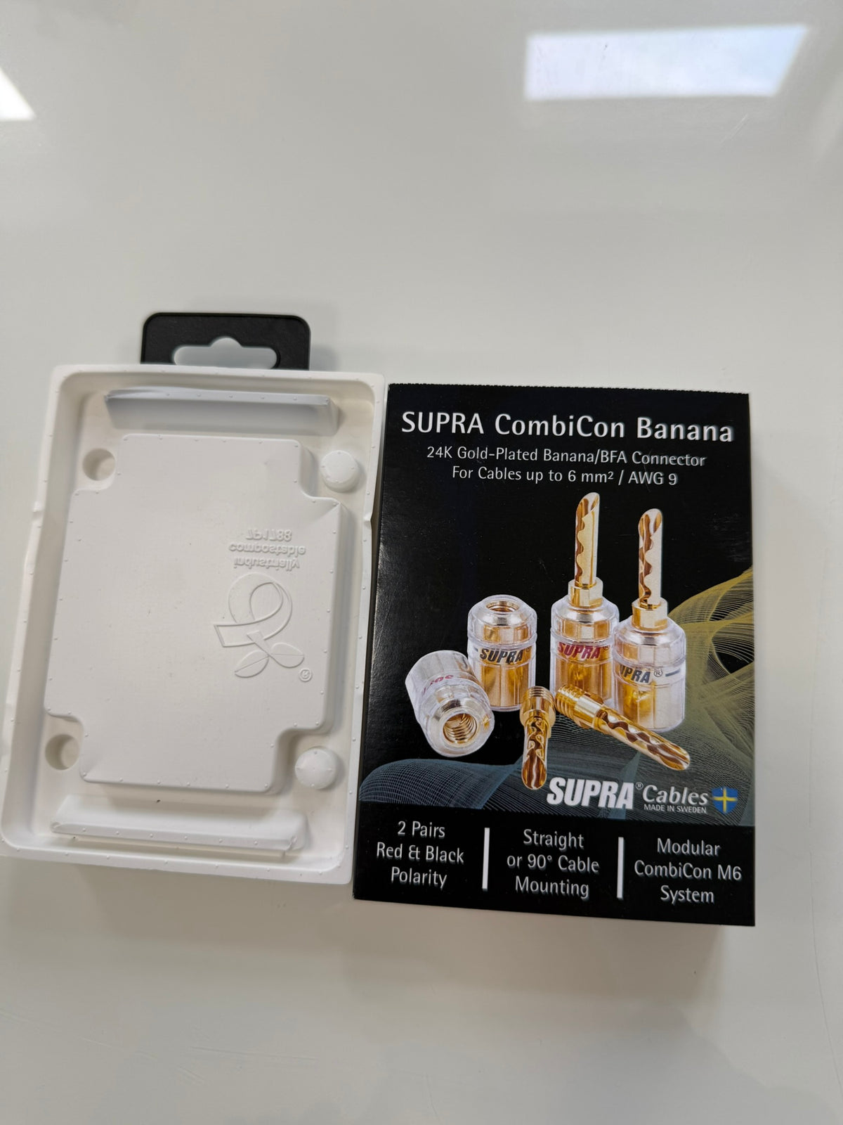 Supra Combicon Banana Red/Blk Connectors 2 pairs (Good)