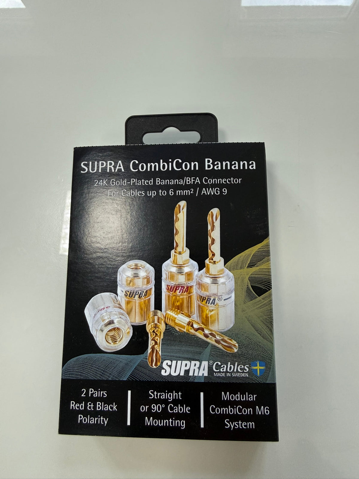 Supra Combicon Banana Red/Blk Connectors 2 pairs (Good)